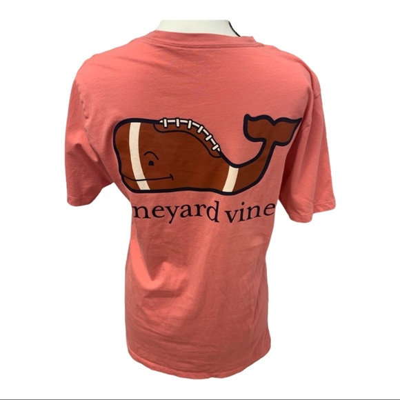 Vineyard Vines Tops - VINEYARD VINES  football tee